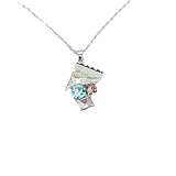 NINMQCFVG Moda Diseño Sencillo Collar de caramelos coloridos Collar de collares con collares de collares para mujeres Fiesta de chicas Regalo de joyería para el uso diario