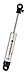 Ridetech 22199841 Aluminum Gas Pressure Monotube Single Adjustable Stock Mount Shock - Eye/Eye - 8.35? Stroke