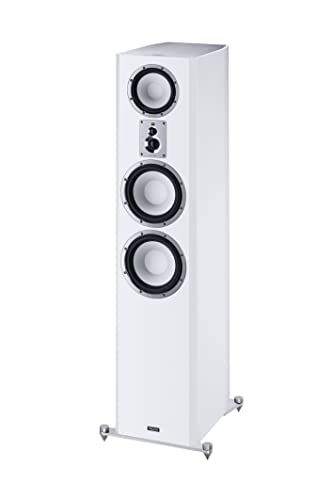 Magnat Signature 1109, High-End-4-Wege-Bassreflex Standlautsprecher 1 STÜCK, Weiß