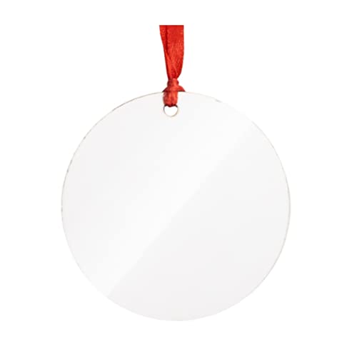 Xiuderjdjhh Festival Use 10Pcs Sublimation Blank Pendant Blank Christmas Ornament Customized Tree Decorations Diy Personalized Blank Wooden Christmas Pen Decorate It (Color : White) #TOP20
