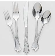 Cambridge Cubertería de acero inoxidable de plateros