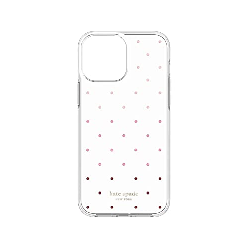 kate spade new york Protective Hardshell Case for iPhone 13 Pro Max & iPhone 12 Pro Max Pin Dot Ombre
