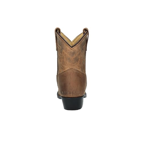 Image of Smoky Mountain Boots Toddlers' Denver Western Boot, Brown Oil Distress, Medium, Size 8 US