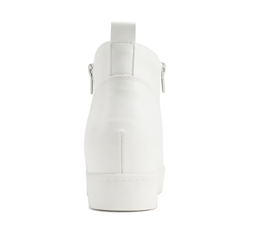 Image of Soda Taylor Hidden Wedge Sole Booties Ankle Heels Sneaker Shoes Side Zipper