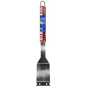 New York Rangers Grill Brush with Scraper