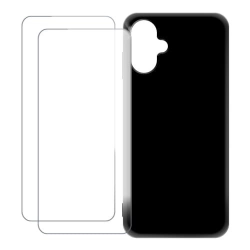 UOGNADGD Samsung Galaxy A25 5G Japan SC-53F SM-A253 �Ƃ̌݊������� �J�X�^���J���t���P�[�X�{�����K���X�ی�t�B����2���t�� ? �Ռ��z�������h�~ (�u���b�N)