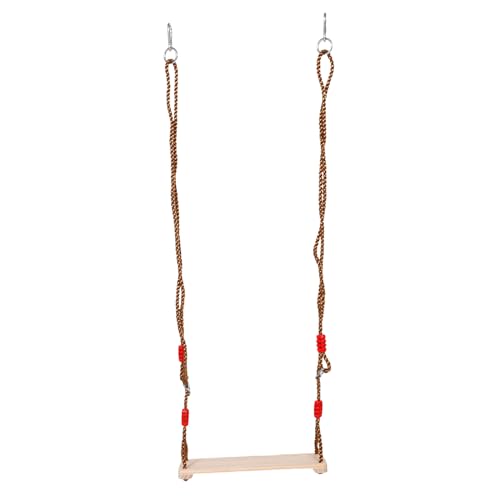 Vaguelly Outdoor Swing Set for Boys and Girls Wooden Swing Seat for Children Boys and Girls