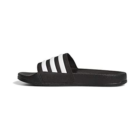 adidas Unisex Adilette Shower K Slide Sandal, Schwarz Negb Xe1s Ftwbla Negb Xe1s 000, 33 EU Cover