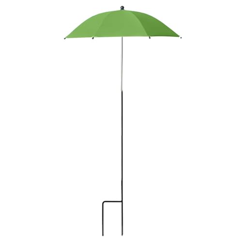 Pflanzenschirme für Outdoor Pflanzen Gartenpflanzen Schirm mit verstellbarem Winkel 60 cm größer Sonnenschutz für Topfpflanzen und Gartenbeete Gartenschirm für Garten Hochbeete Topfpflanzen (Grün)