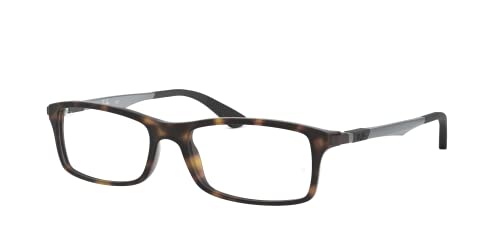 Image of Ray-Ban RX7017 Rectangular Prescription Eyeglass Frames
