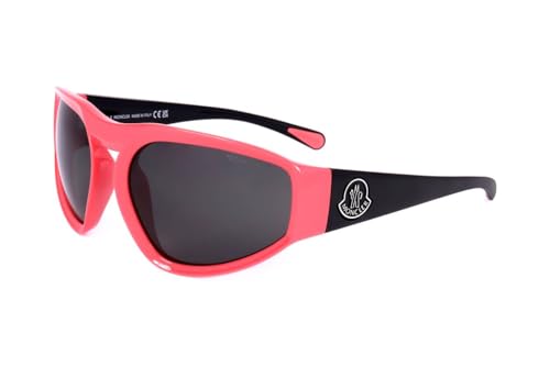 Moncler Sunglasses ML 0248 Pentagra 75A Magenta/Smoke Lenses