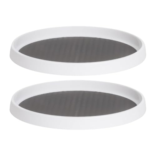 Bandeja giratoria – Organizador de mesa de armario | Organizador de cocina utilizable no para niños para la imaginación de las especias, organización de para frigorífico debajo del fregadero