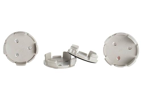 image for Ford Truck/SUV Black and Chrome Wheel Center Cap Kit for F-150 (4 Cent