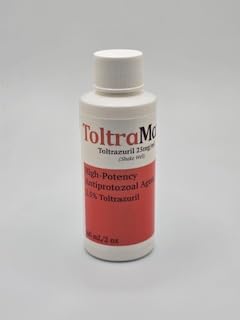 ToltraMax Toltrazuril 2.5% for Horses, Dogs, Cats, 60mL/2 Ounce, for Non-Food Chain Animals, Alfalfa