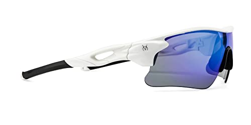 Image of Velocity Optics - S /VC2239 /C8R UV Protected Polycarbonate Lens Sports Sunglasses for Men Driving Cricket Fishing Cycling Sunglasses
