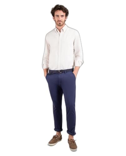El Ganso Pantalón Chino Básico Marino