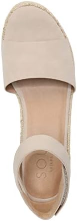 SOUL Naturalizer Womens Oakley Ankle Strap Wedge Heel Sandal Porcelain Smooth 6.5 M | Image 5