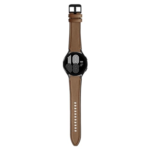 Pulseira De Couro + Silicone Para Samsung Galaxy Watch 6 - Galaxy Watch6 Classic - Galaxy Watch 5 -