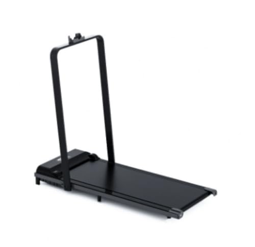 kiwet ウォーキングマシン 、ランニングマシーン、折りたたみ式 MAX1?8km/h プログラム12種付 リモコン付き 組立不要 有酸素運動 室内 運動 健康器具 静音設計 耐荷重100kg 男女兼用 家庭用 ホームジム (ブラック)