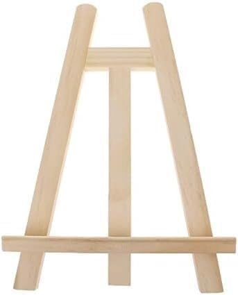 Mini cavalletto in Legno per artisti, Supporto in Legno, espositore per Decorazioni per Feste, cavalletto Triangolare, Forniture per Pittura