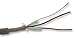 Multipair Shielded Cable, Xtra Guard? Flex, Slate, 2 Pair, 26 AWG, 0.14 mm?, 100 ft, 30.5 m
