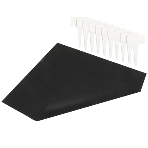 BAZEITFLOW 植物用自動給水パッド 黒色透湿吸水マット タグ付き 高吸水性 製 屋内観葉植物 水耕栽培用 自己散水キャピラリーマット 旅行 不在時