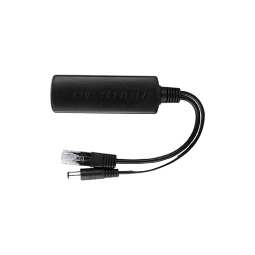 Convertisseur PoE Gigabit IEEE802.3af avec sortie stable 12V 15.4W - 2