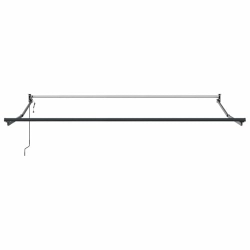 Auvent rétractable télécommandé avec bras articulés réglables en aluminium - 8