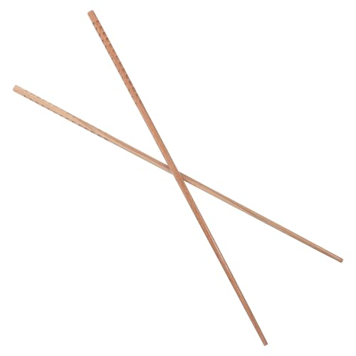 Artibetter 特別長い?木製火鍋箸 滑り止めデザイン 料理用調理箸 深揚げ対応 ホームパーティー向け風テーブルウェア