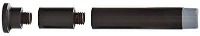 Emtek 2233 3 Piece Rigid Base Mounted Door Stop from the Door Accessories Collec, Oil Rubbed Bronze