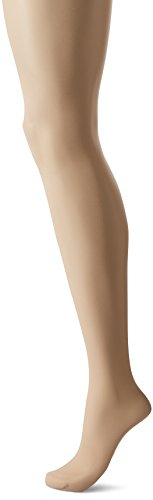Calvin Klein Women's Active Sheer Pantyhose with Control Top, Buff, Size D