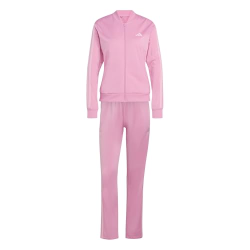 adidas Damen ESSENTIALS 3-STRIPES TRACKSUIT, st tropic bloom, L