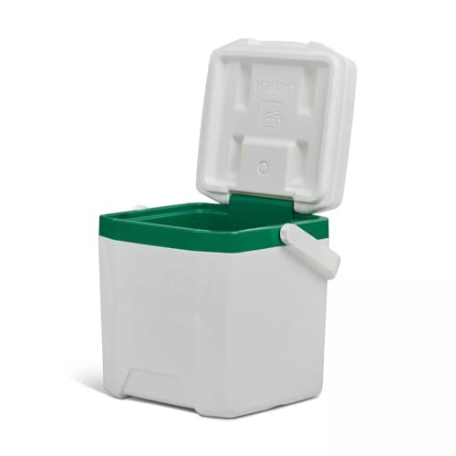 Image of Igloos Cooler Hard-Sided Ice Chest, Insulated Portable Cooler, Heavy-Duty, Leak-Resistant Lid, Lightweight Ergonomic Handle