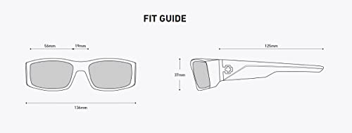 Spy Optic Hielo Sunglasses,Matte Black Frame/Grey Lens,One Size #TOP4