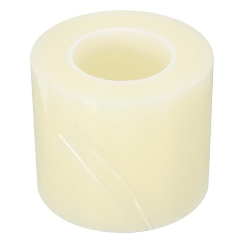 Image of PATIKIL Removable Protective Film Tape, 4.7 Inch x 656 ft PE Surface Protective Scratch Film Tape Roll for Furniture Electrical Appliances Plastic Hardware Low Stickiness, Clear