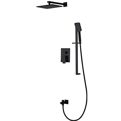 Mitigeur thermostatique douche avec pomme de douche haute pression pour rénovation salle de bain