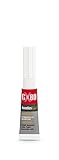 CX80 | Bondicx Gel Sekundenkleber – Cyanacrylat-Gel für Metall, Kunststoff, Leder, Holz, Papier, Kork & Schaum | Tropffrei, hohe Viskosität, schnelle Aushärtung | Tube 3 g