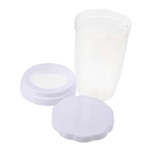 OFFSCH Cocoa Powder Shaker Sugar Powder Dispenser Flour Sifter with Lid Reusable Baking Shaker Kitchen Accessory