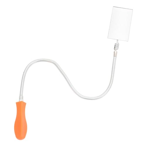 MUCKLILY Vehicle Inspection Mirror Car Accessories Extendable Inspection Mirror Inspection Mirror Flexible Mechanic Mirror Car Tool Supply Mirrors Bendable Inspection Mirror Stainless Steel