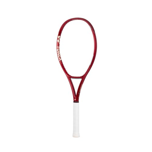 YONEX VCORE - Raqueta de tenis de 100 L, 280 g, grosor de agarre 2, color rojo rubí, raqueta ligera de rendimiento con giro y potencia, ideal para mujeres y jugadores recreativos ambiciosos (G2)