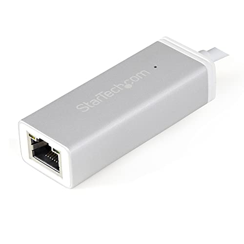 Image of StarTech USB-C to Gigabit Ethernet Adapter, Thunderbolt 3-Port Compatible