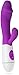 Teazers Realista Rabbit Vibrador – Vibrador Mujer – Estimulación Doble: Clítoris y Punto G – Perfecto como primer vibrador - Morado