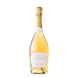French Bloom Le Blanc, 0.0%, Non-Alcoholic Sparkling Wine, 750ml - Certified Organic, Vegan, Halal. Low Calorie, No Preservatives or Added Sugar