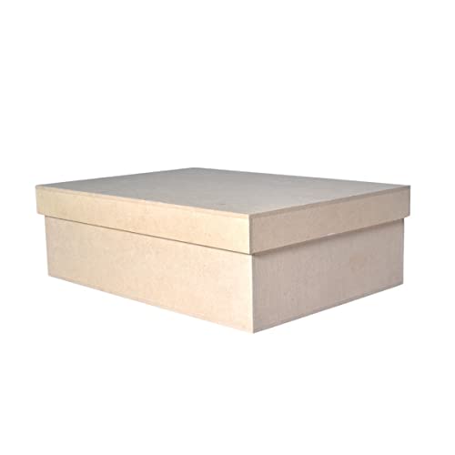 Catálogo para Comprar On-line Cajas de madera parisina . 44 Caja de Madera Organizadora MDF con 6 Divisiones Removibles | Ideal para Té, Manualidades y Regalos Personalizables 17x24x8