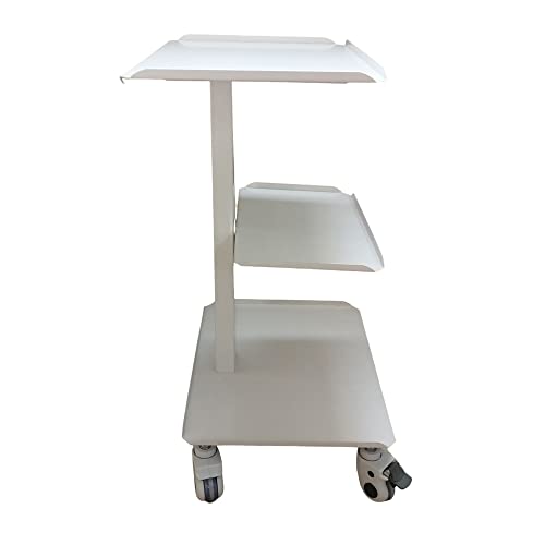 Techtongda 220374 Mobile Salon Trolley Beauty Cart, 3 Tier Rolling Cart, Esthetician Cart With Wheels, Salon Roller Trolley Cart, Storage Cart For Lab, Hospital, Dental Office thumb #5