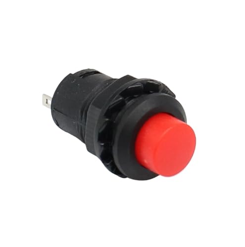 Bouton-poussoir 12mm DS228 interrupteur rouge autobloquant électronique