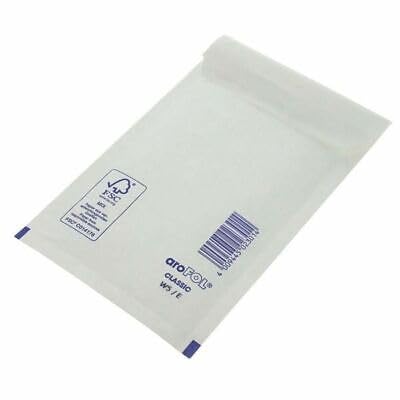 Arofol® Bubble Lined Padded Envelope Postal Bags Size 3 150mm x 215mm (5)