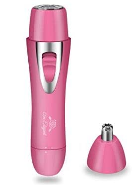 Cleanfly 4 in 1 USB Rechargeable Waterproof Painless Facial Hair, Eyebrow, Nose Electric Trimmer for Women (Pink) (B0BPXTCC2R) Amazon Price History, Amazon Price Tracker