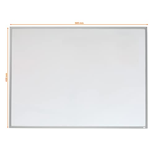 Tableau blanc magnétique effaçable à sec Nobo 1903777 cadre aluminium mural