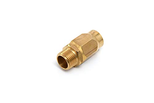 BLUBIRD Fast Fix - 1/2" Air Hose Assembly Repair Fitting - w/ 1/2" MNPT Fixed - - FFFX12